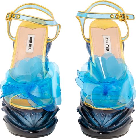 Miu Miu Spring 2017 Runway Wedge Sandals 